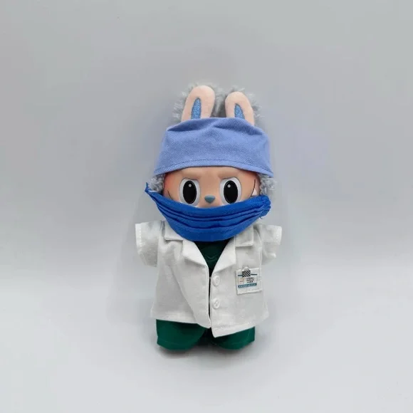 Labubu Doctor Outfit Labubu Scrubs with Crocs - Picture 15 of 15